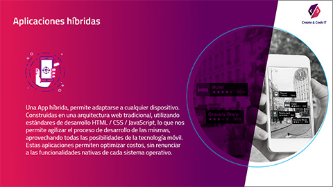 Diseño diapositiva 4 de la presentación en PowerPoint realizada para la empresa de México Create & Cook