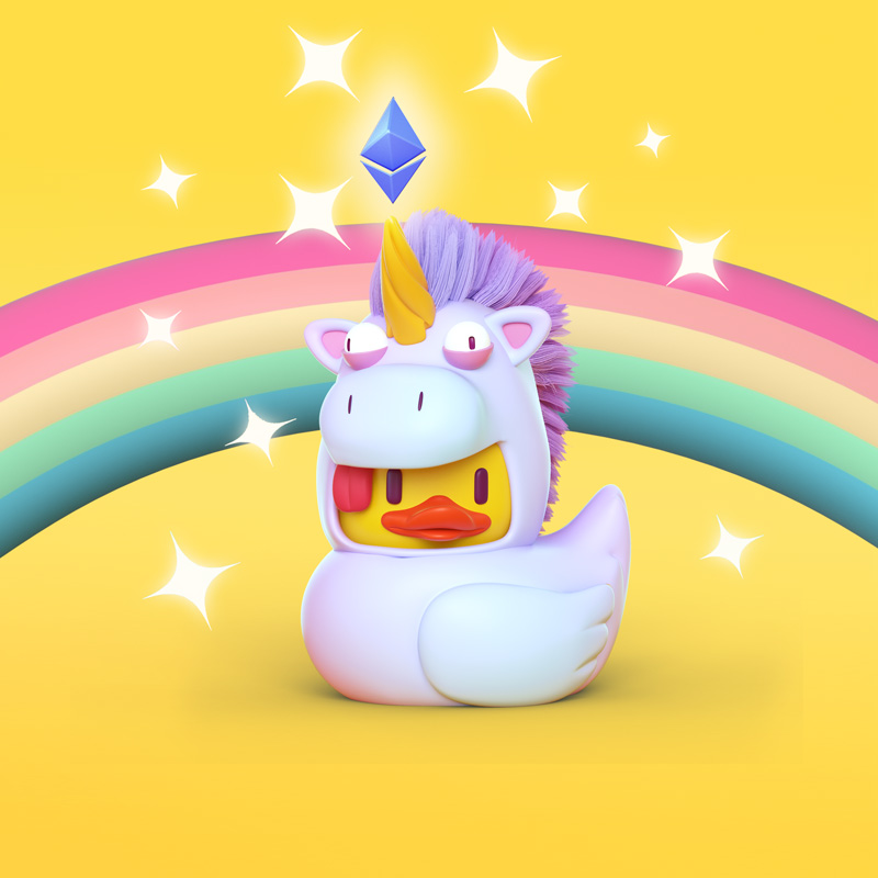 Diseño de mascota Pato de Goma para plataforma digital. Diseño de personajes, personaje 19
