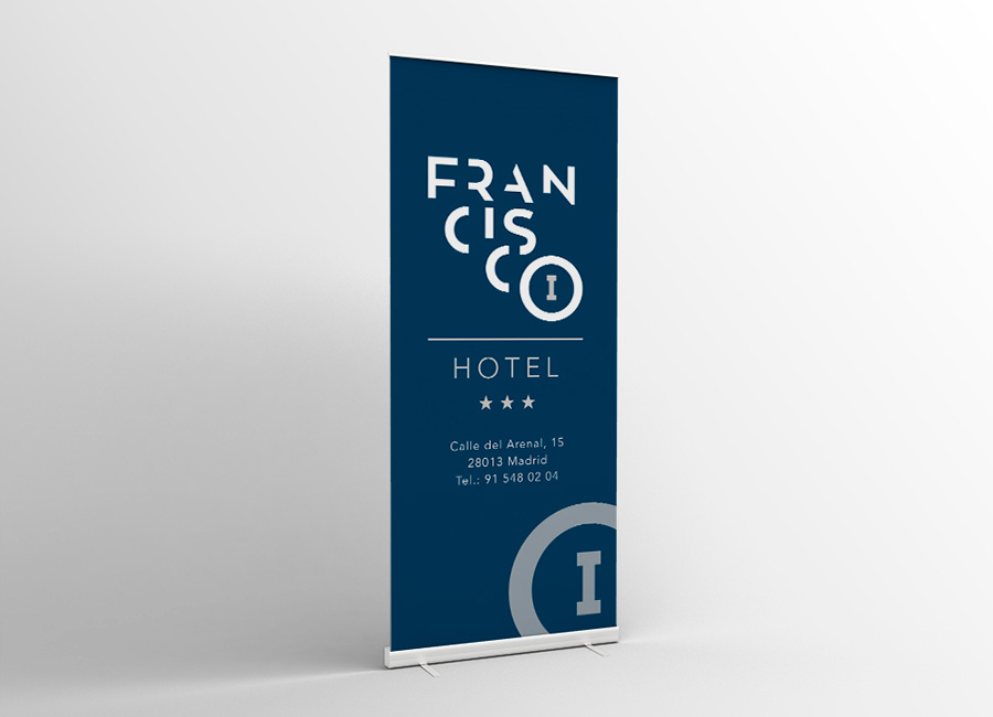 Diseño de roll-up Hotel Francisco I