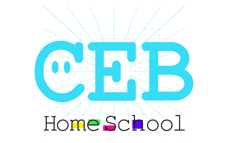 diseño logotipo CEB Home School realizado en nuestro estudio diseño logotipos