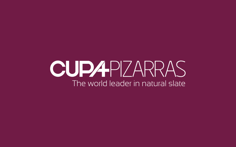 diseño del logotipo de CupaPizarras, empresa de piedra pizarras