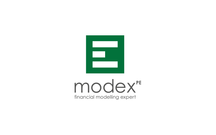 Diseño del logotipo de Modex Financial modelling expert