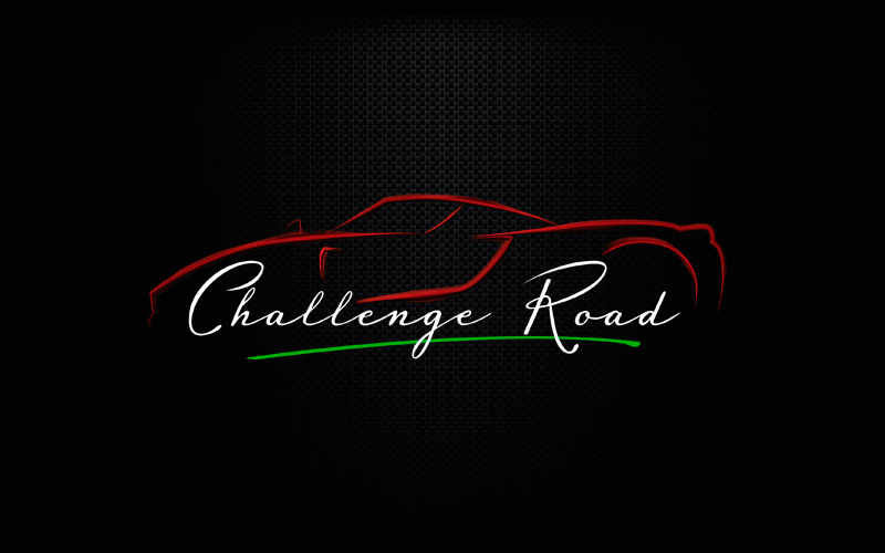Trabajo de diseño del logotipo de Challenge Road realizado en nuestro estudio de diseño gráfico LN Creatividad y Tecnología