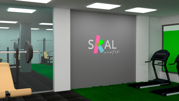 Proyecto de Branding Imagen Corporativa Skal Center, diseño de logotipo