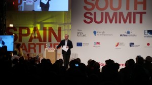 Eric Schmidt presidente Google en la conferencia de clausura de The South Summit 2014