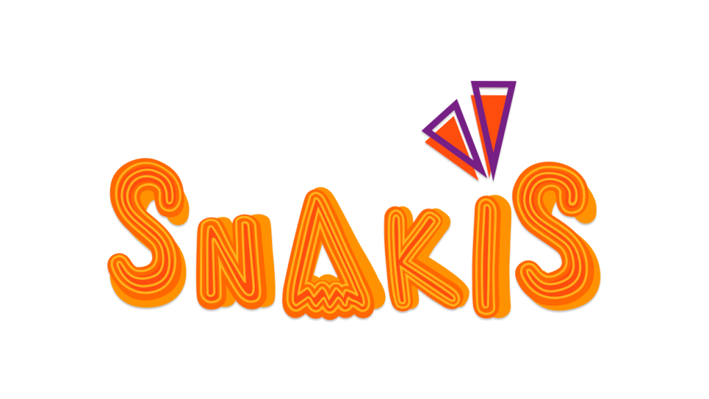 Branding naming design logo Snakis