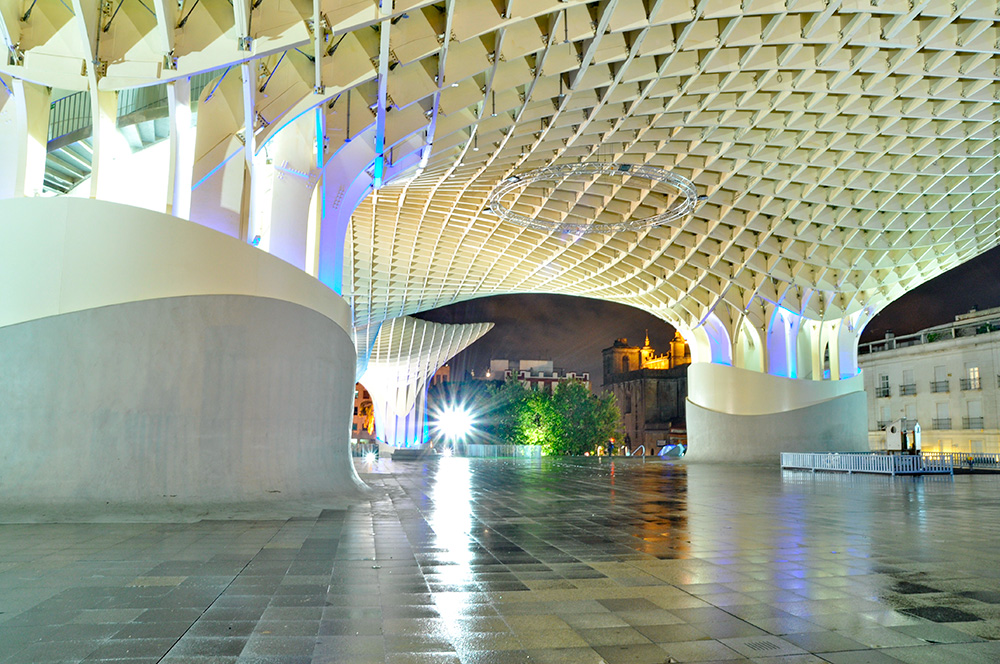Proyecto de diseño paramétrico Jürgen Mayer Metropol Parasol en Sevilla, 4