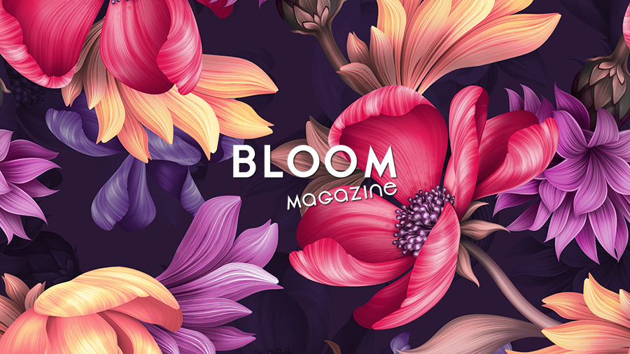 Diseño gráfico realizado para la revista digital Bloom Magazine