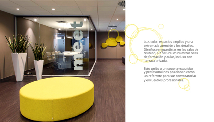 Ejemplo 2 de diseño de una diapositiva de una presentación en PowerPoint para empresa realizada en nuestro Estudio de diseño LN Creatividad y Tecnología