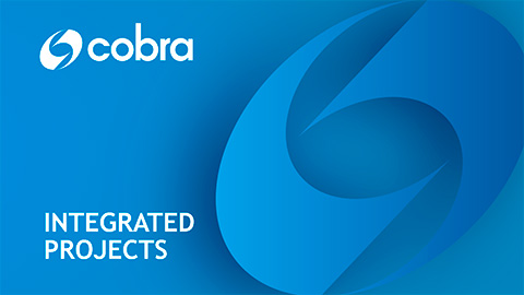 Diseño de diapositiva 1 de la presentación corporativa realizada en PowerPoint para la empresa Cobra