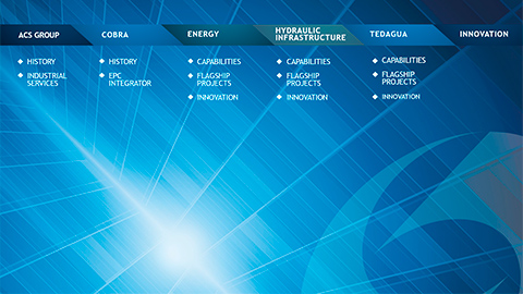 Diseño de diapositiva 2 de la presentación corporativa realizada en PowerPoint para la empresa Cobra