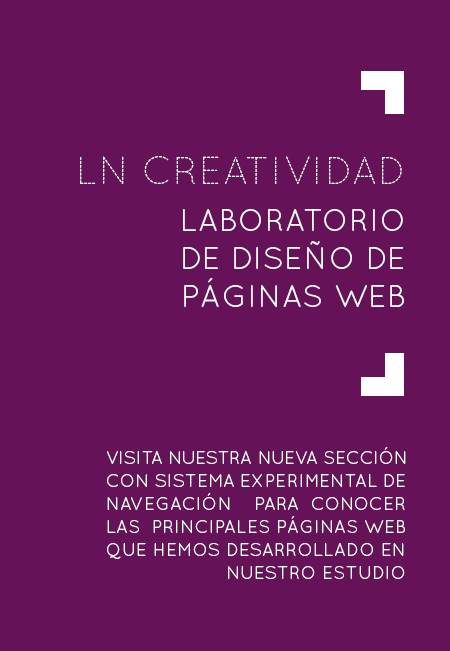 LN Creatividad, laboratorio de diseño de páginas web