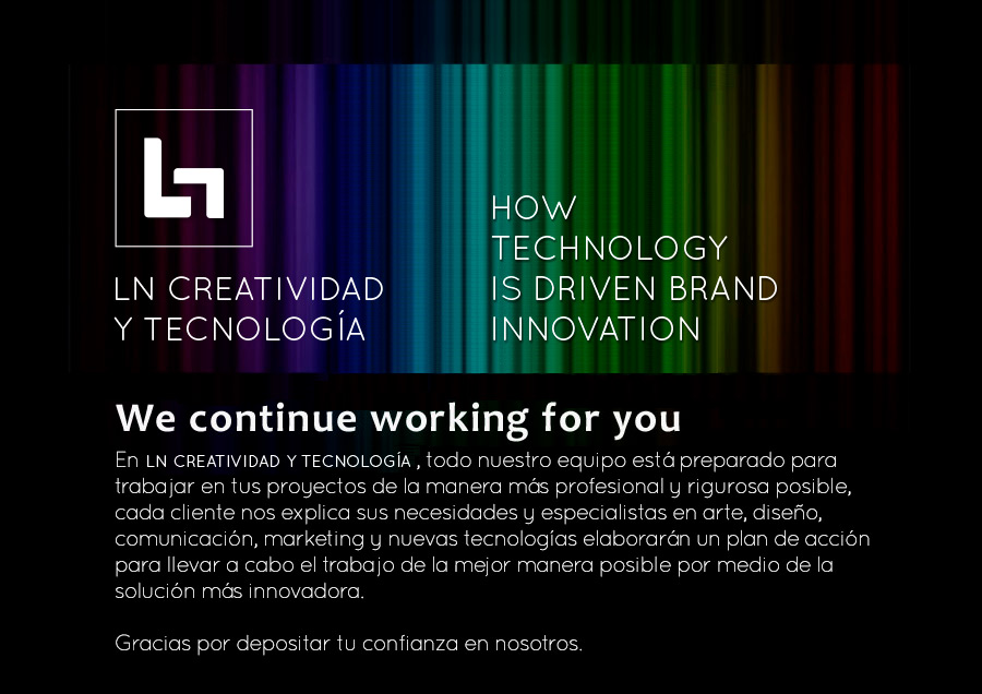 LN Creatividad y TecnologÃ­a, Empresa de diseño de páginas web, portfolio de pÃ¡ginas realizadas en Google+