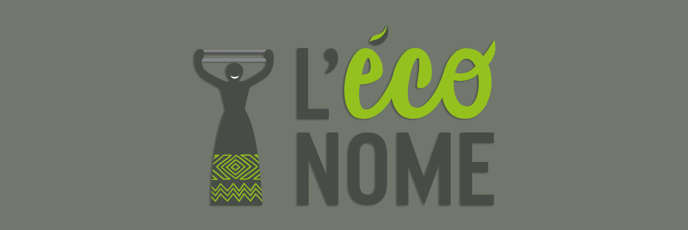 Diseño logotipo L'eco nome