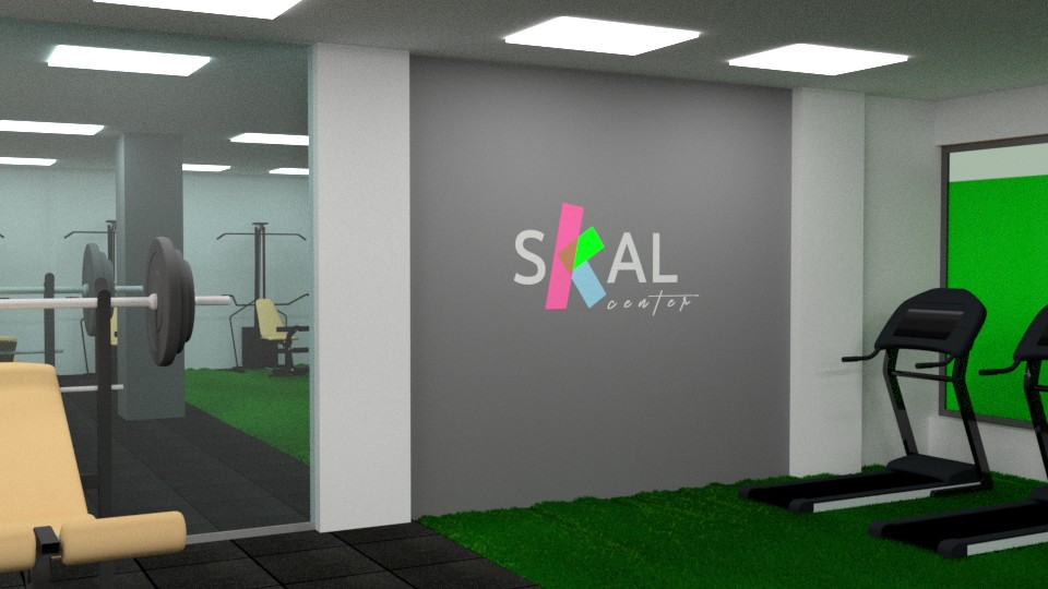 Branding, Identidad corporativa, diseño de imagen corporativa marca Skal Center, diseño de arquitectura corporativa, vista 2