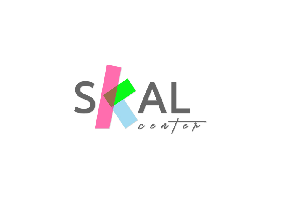 Branding, Identidad corporativa, diseño logotipo Skal Center, versiÃ³n sobre fondo blanco, diseño de imagen corporativa Skal Center