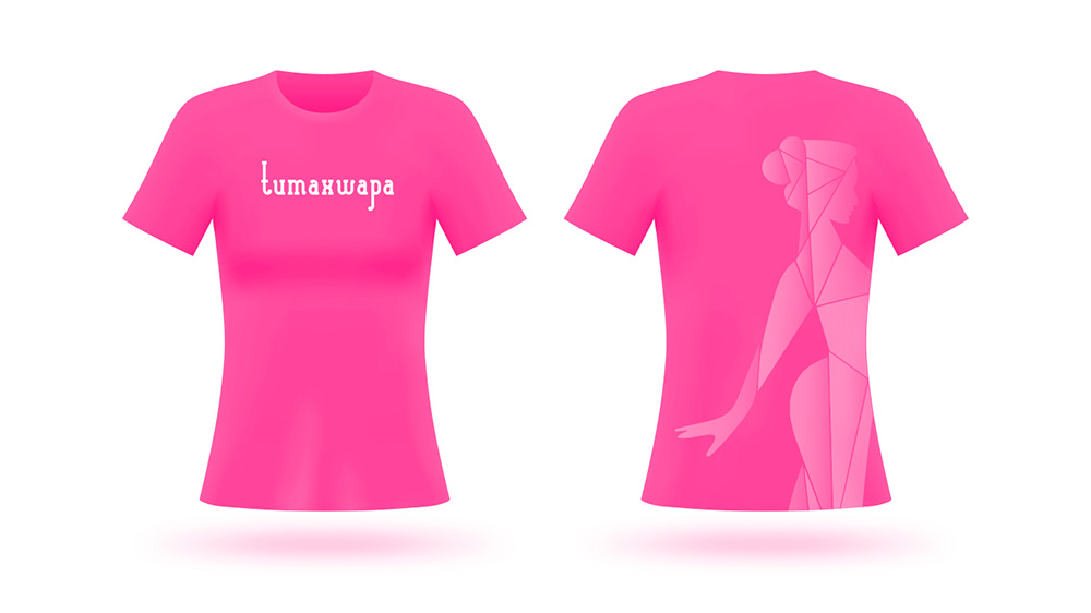 Identidad corporativa, diseño de imagen corporativa Tumaxwapa, diseño branding camisetas