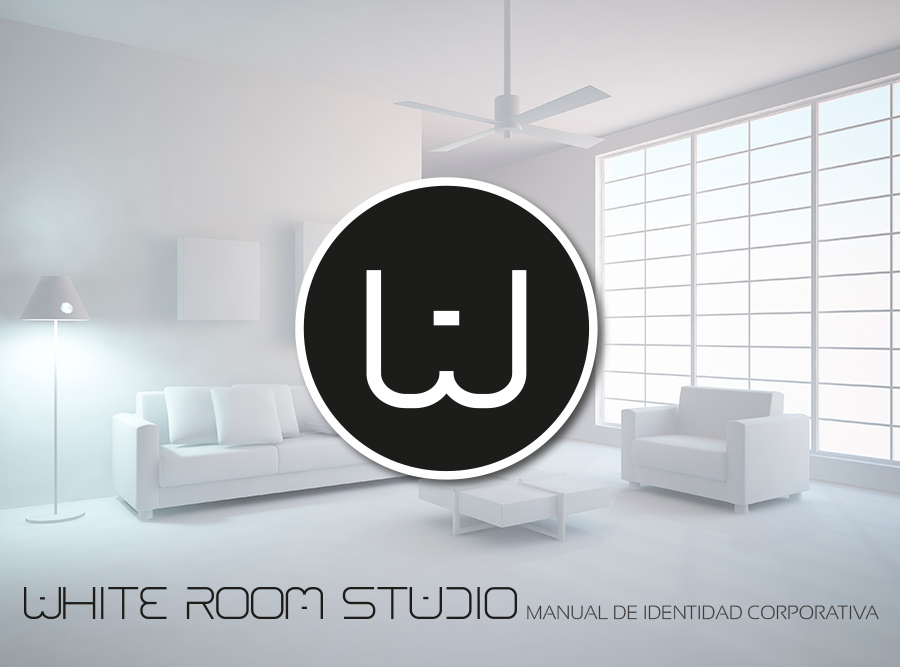 Proyecto de identidad corporativa White Room Studio, desarrollo de imagen corporativa 2