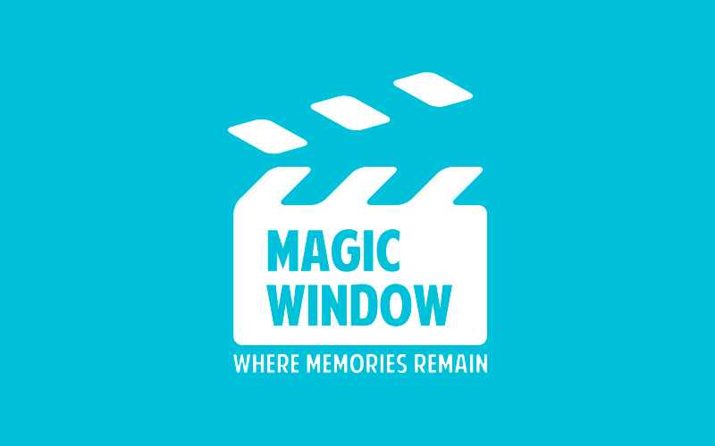 diseño del logotipo Magic Window creado en nuestro estudio de diseño de identidad corporativa LN Creatividad y Tecnología