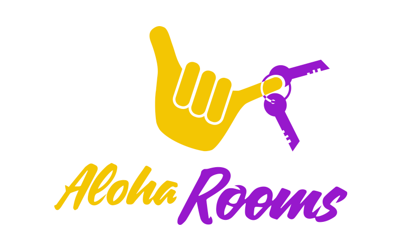 diseño del logotipo de Aloha Rooms, proyecto de branding de LN Creatividad y Tecnología
