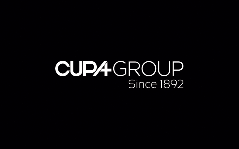diseño del logotipo de CupaGroup