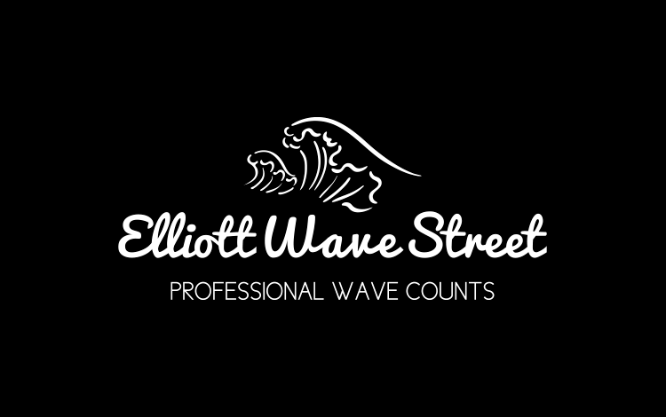 diseño del logotipo de Elliott Wave Street, trabajo de branding realizado en el estudio de diseño gráfico LN Creatividad y Tecnología