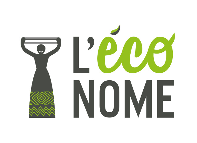 diseño del logotipo L'econome realizado en nuestro estudio de branding y diseño de logos