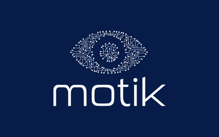 diseño del logotipo de Motik, empresa de seguridad en redes e informática