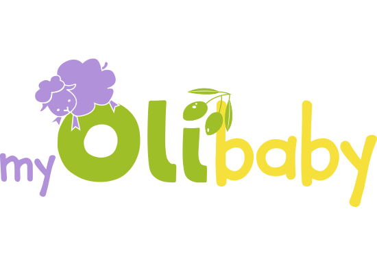 diseño del logotipo MyOliBaby realizado en nuestro estudio de branding