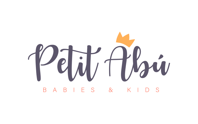 diseño del logotipo de la marca Petit Abú destinada al público infantil