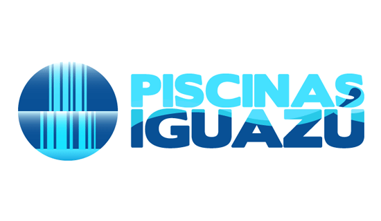 creación logotipos Piscinas Iguazú, este trabajo de diseño de logotipos ha sido realizado en nuestro estudio de diseño gráfico LN