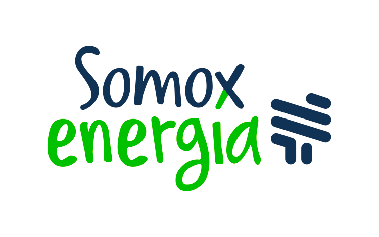 diseño del logotipo de la marca Somox Energía