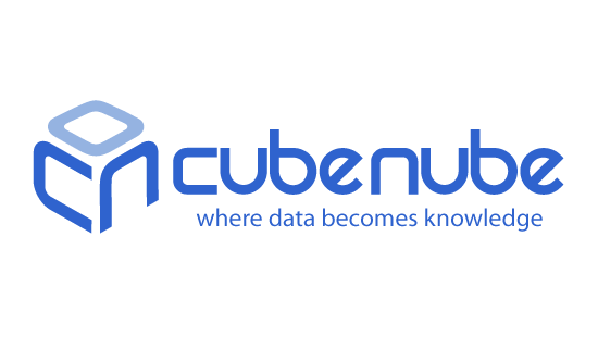 Proyeto de branding Cubenube, creación de Identidad corporativa, diseño del logotipo de la startup Cubenube, where data becomes knowledge