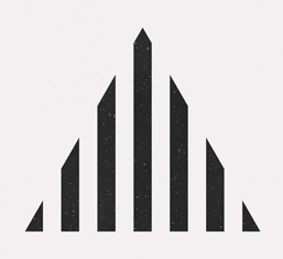 diseño de logotipo minimalista forma geométrica simple, 8