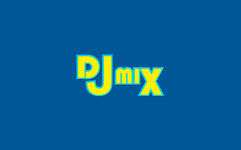 imagen del logotipo creado para la marca DJ MIX, creación de logos, logo dj mix