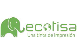 Trabajo de identidad corporativa, creación del logotipo de la empresa Ecotisa
