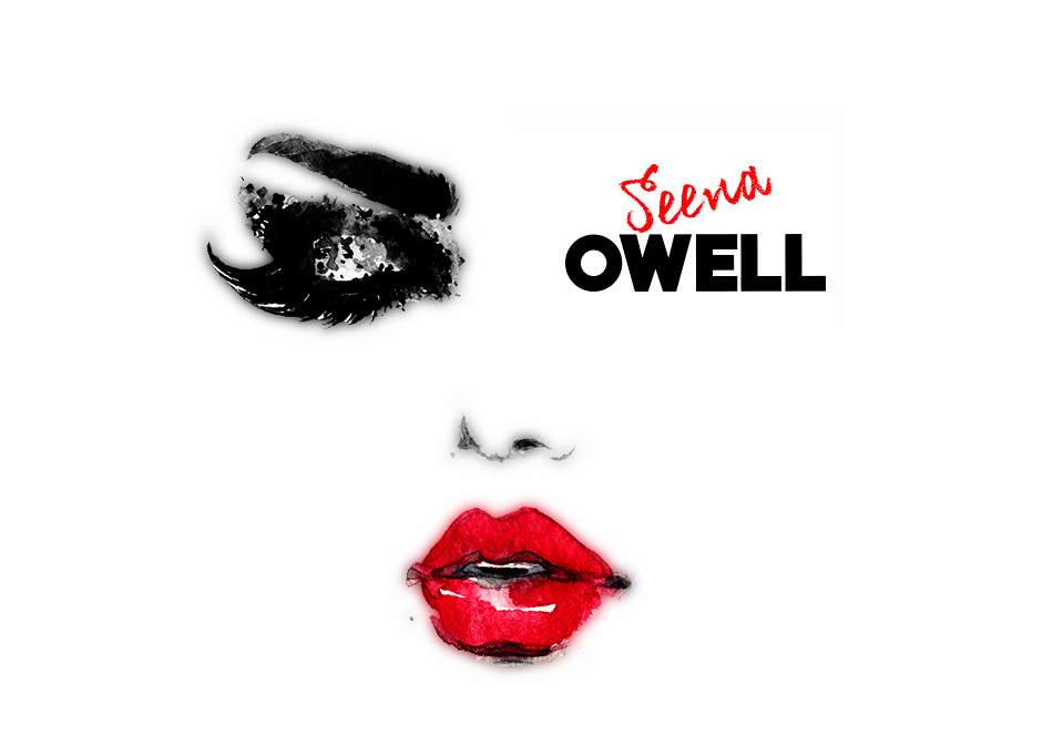 Identidad corporativa, diseño de imagen corporativa de la marca Seena Owell, diseño de publicidad